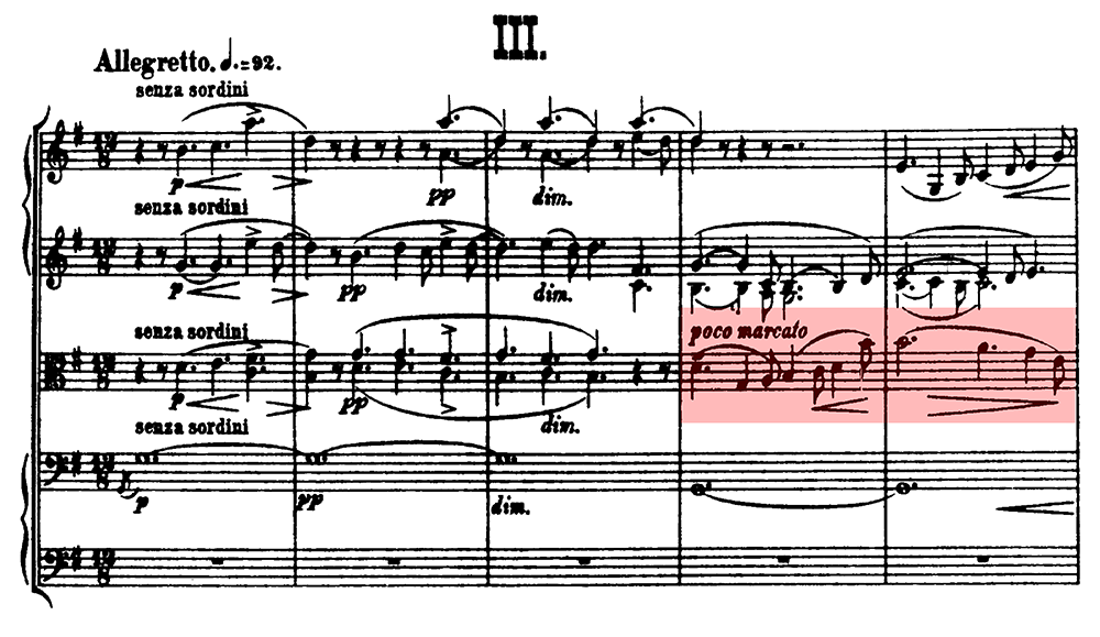 Elgar - Serenade for strings - analysis - ex24 Elgar - Serenade for strings - analysis - ex24