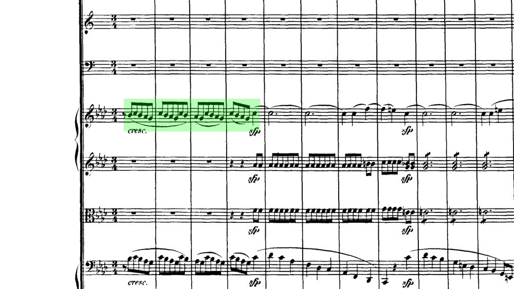 Beethoven - Egmont Ouverture analysis ex.2