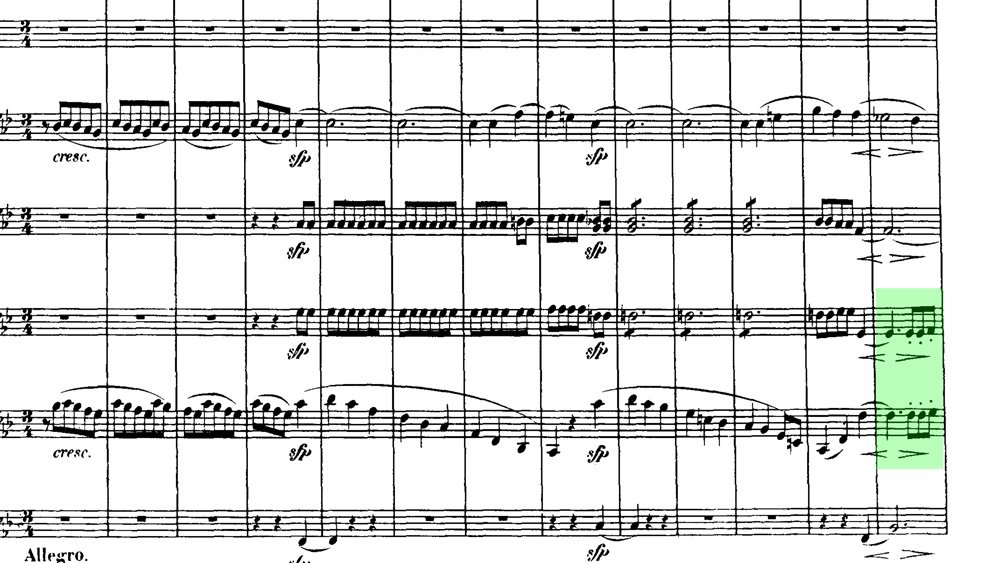 Beethoven - Egmont Ouverture analysis ex.3