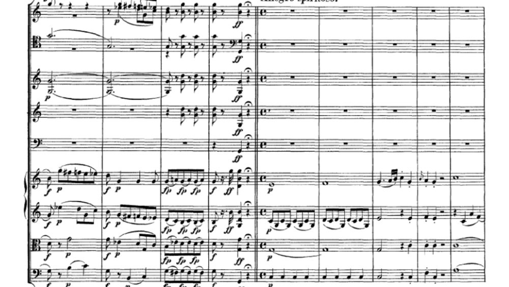 Mozart - Symphony n.36 "Linz" analysis mov1 ex5