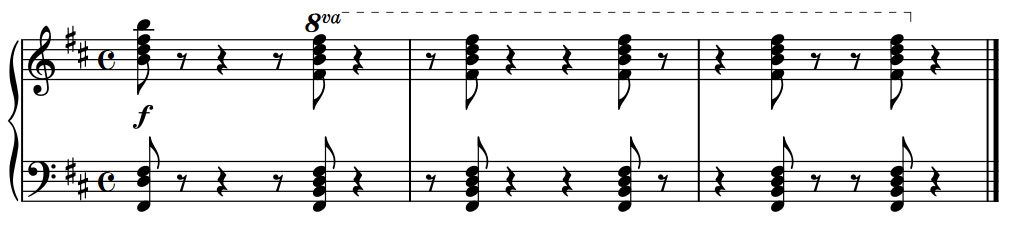 How to conduct accents - ex.1 How to conduct accents - ex.1