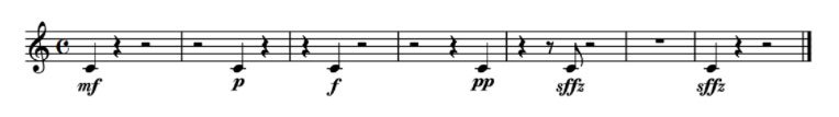 How to conduct rests - ex.1